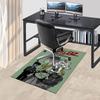1pc Gorillaz Ink Carpet, Office Rug Outdoor Mat Home Decor Area Carpet Festival