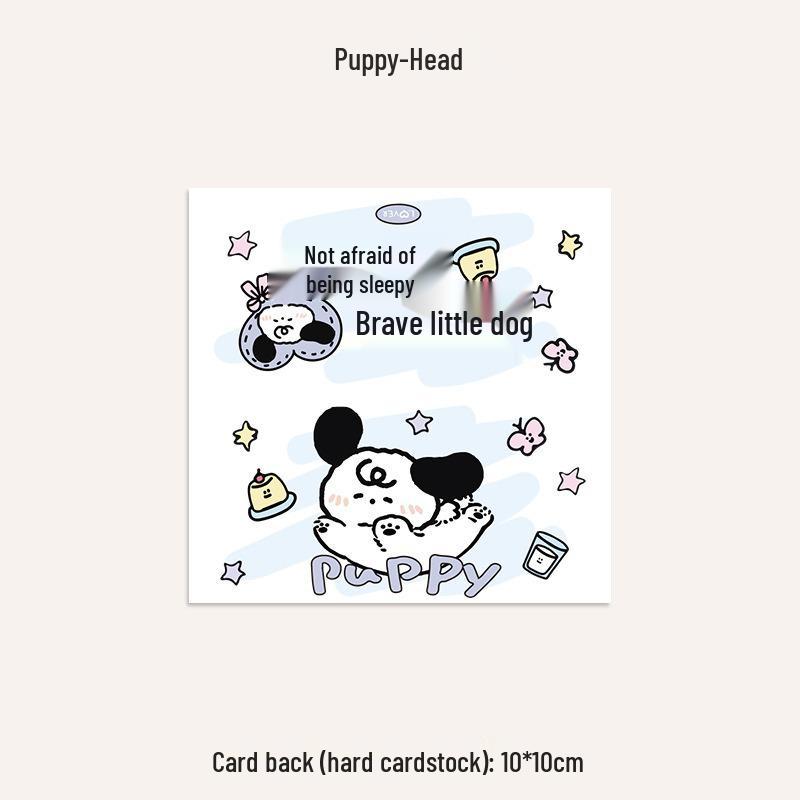 Self-Sealing Cute Card Packaging Bag Set for Small Cards