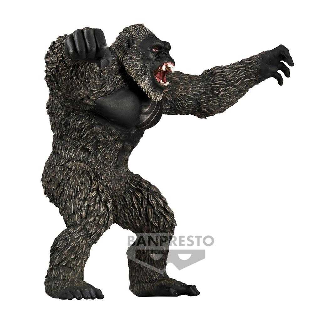 BANPRESTO "Godzilla x Kong: Das Neue Imperium" Monster Gebrüll Kong Aus dem Film "GODZILLAxKONGTHENEWEMPIRE" 2024
