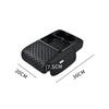 Multifunctional Car Armrest Box with Wireless Charging, Thicken Height Pad Arm Rest Cushion Storage Box Phone Cup Tissue Holder