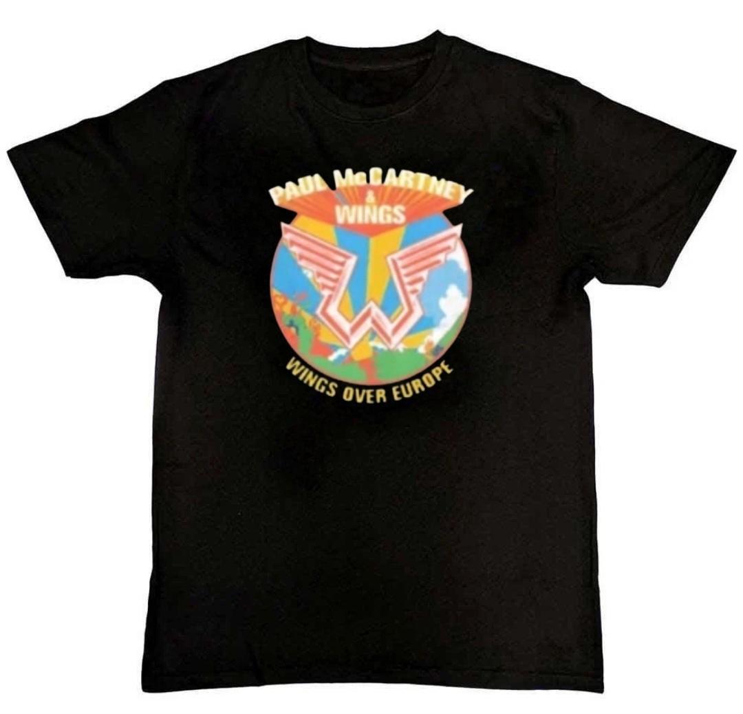 Paul McCartney Wings Over Europe Graphic Mens T-Shirt S-4XL S