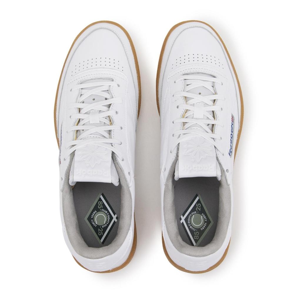 Reebok Club C 85 Vintage 100209030 Wht Gry Gum