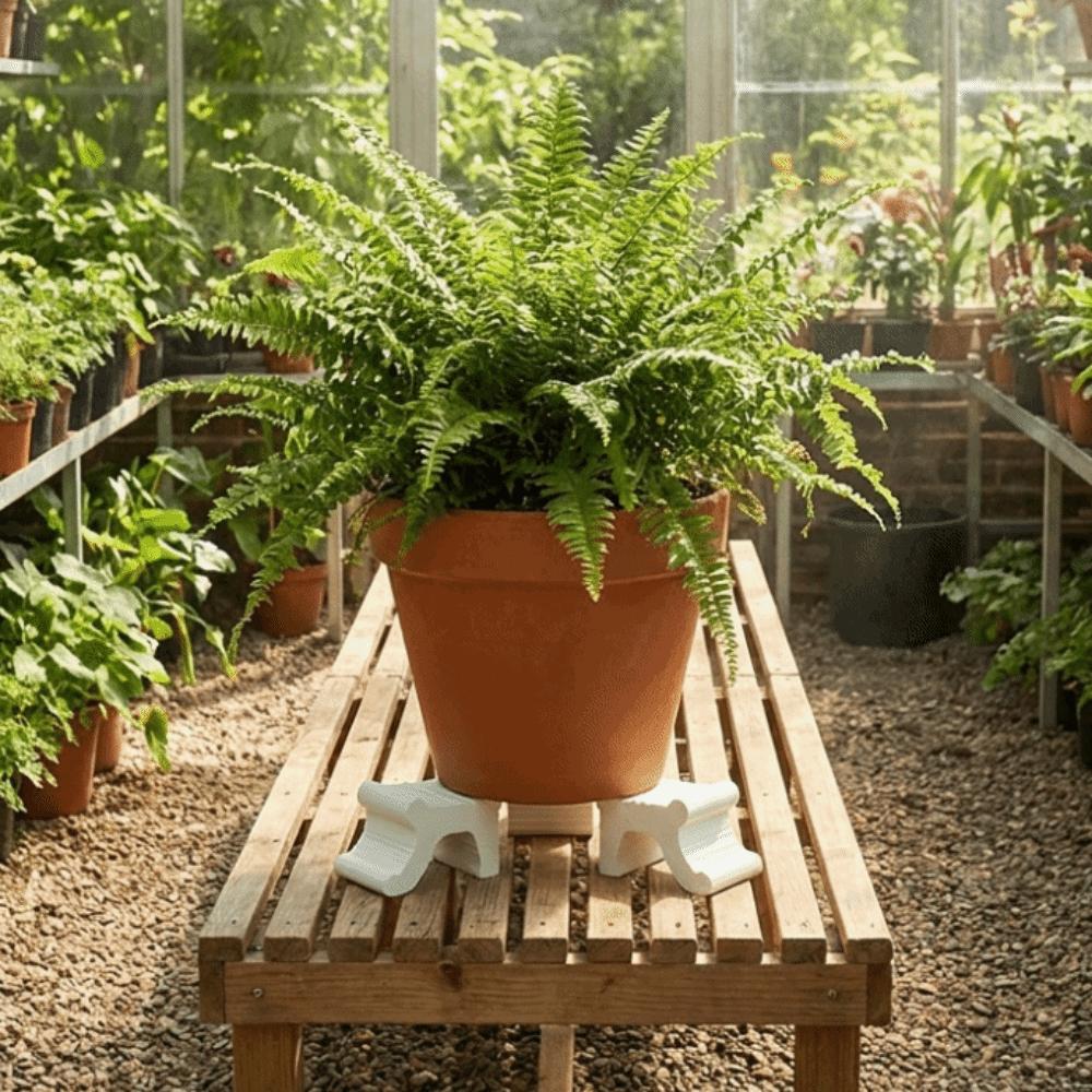 3PCS Minimalist Pot Feet 3D Printed Plant Pot Supports Prevent Rot Plant Saucers  Gardening