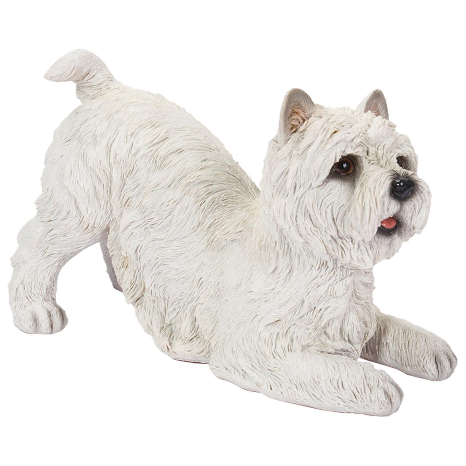 

Ubia West Highland White Terrier (Small) 26 x 12.2 x 16.3 cm Doll Figurine Ornament Animal Garden Decoration Realistic Cute Dog H11356