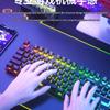 Silent E-sports Mechanical Feel Wired Keyboard and Mouse Set for Gaming and Typing