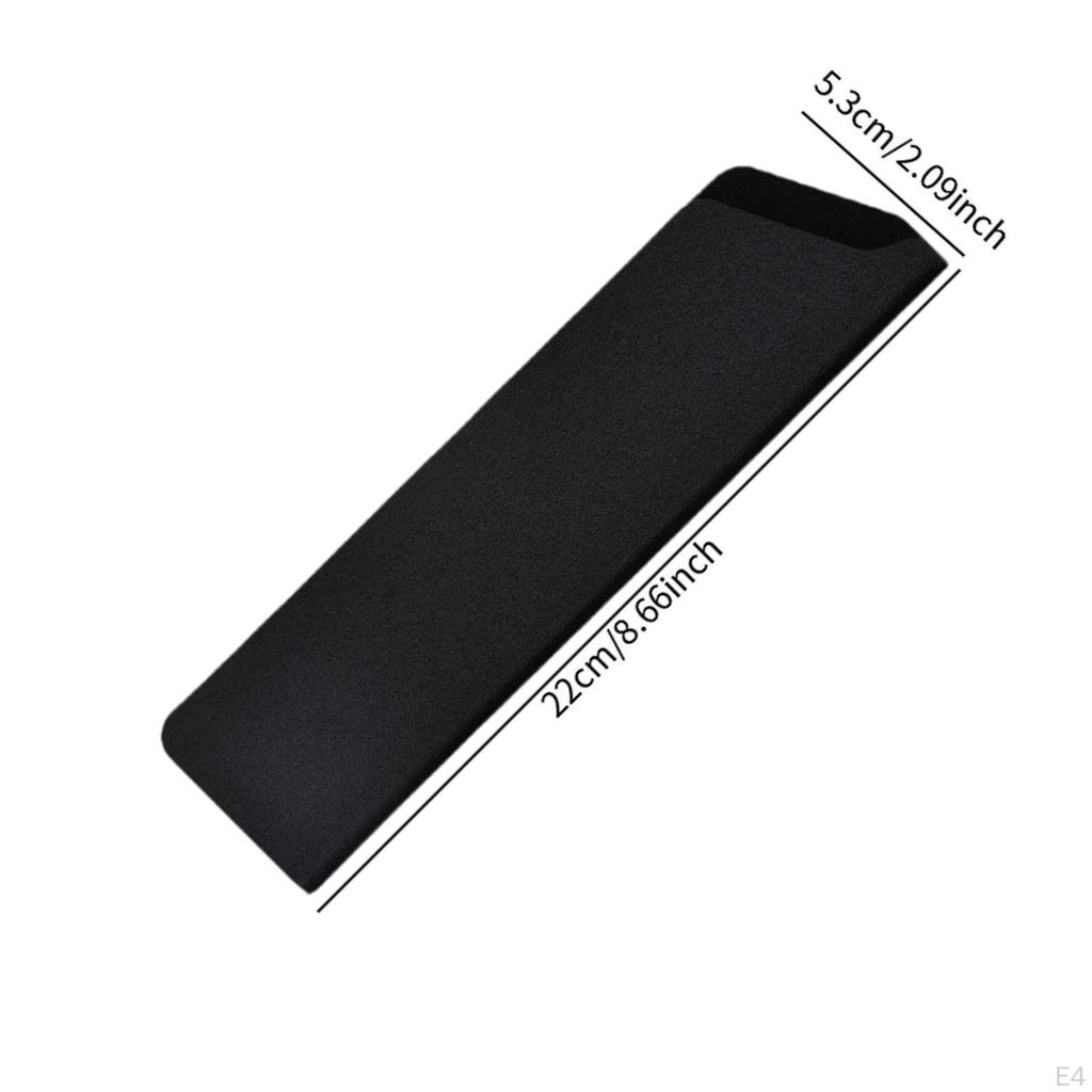 Küchenmesserabdeckung mit Beflockungseinsatz zur sicheren Aufbewahrung