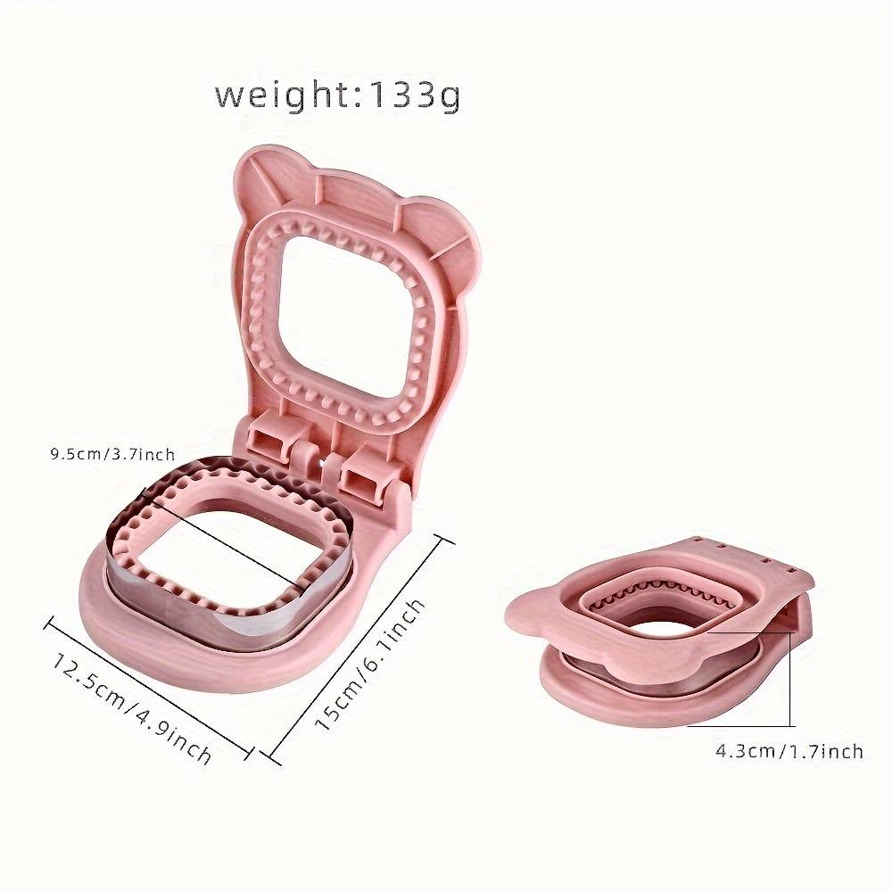 1pc, Square Sandwich Cutter And Sealer, Easy Pastry Cutter, For Lunch Box Decoration, Baking Tools, Kitchen Accessories