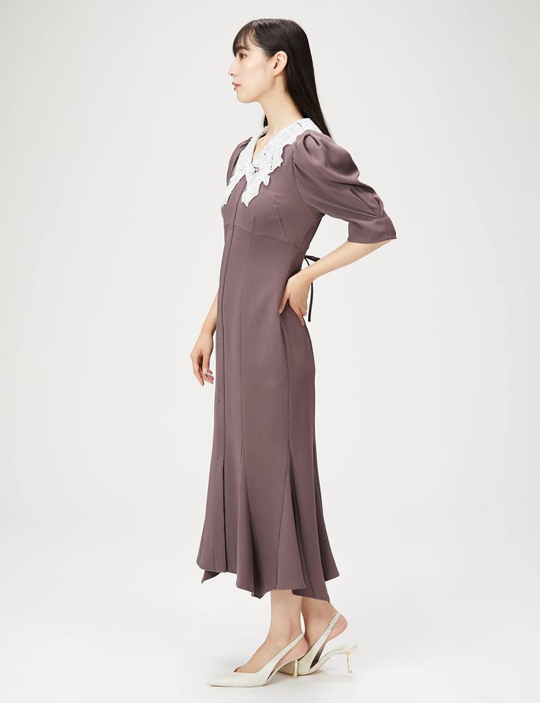 SNIDEL Embroidered Color Mermaid Dress SWFO224264 BRD 1 Women's