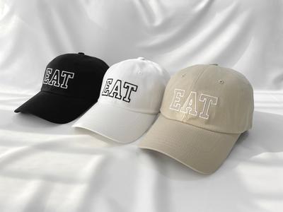 Damen Unisex EAT Kappe Basic Kappe