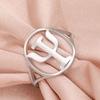 Dawapara PSI Symbol Ring for Women Men Greek Alphabet Letter Psychiatry Psychology Gifts Stainless Steel Jewelry
