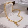 1 Stück Edelstahl Wunderschöne Y-Form Halskette für Damen Paare Eleganter Schmuck Party Schmuck Geschenke