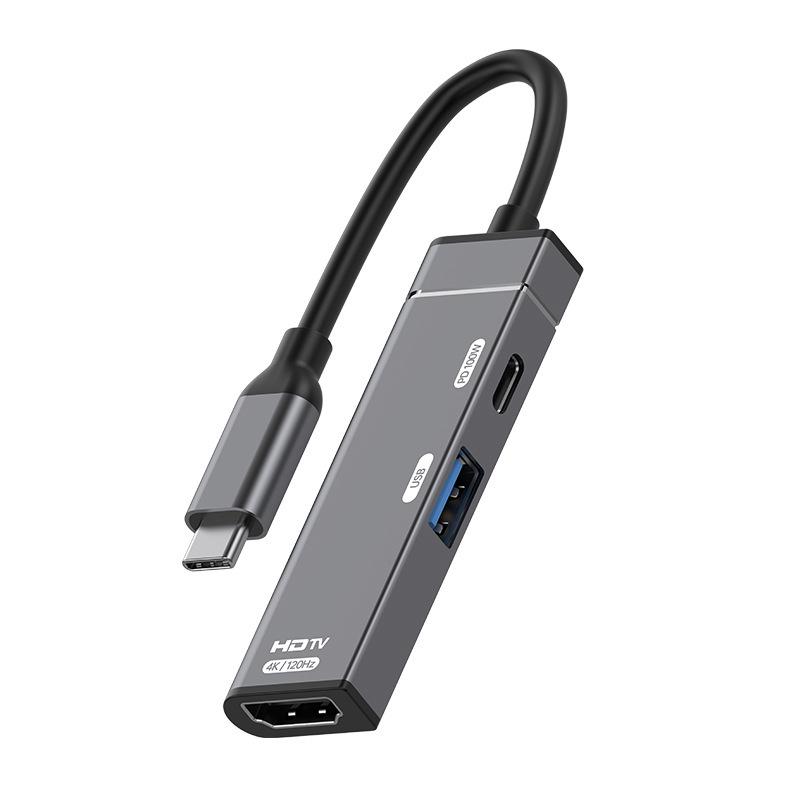 USB-C to HDMI 4K Adapter with PD 100W Fast Charging for Phones and Computers