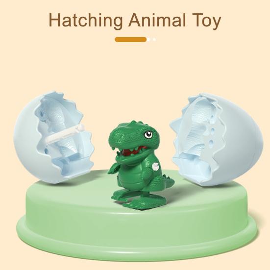 Wind-up Animal Egg Toy Broken Egg Duck Dinosaur Penguin Capybaras Clockwork Toy Toddlers Boys Girls Walking