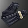 Winter Silver Fox Fleece Jacket Men's Fattened Plus Size Sweater Set Fleece Thickened Warm Lamb Fleece Sportswear Men's
