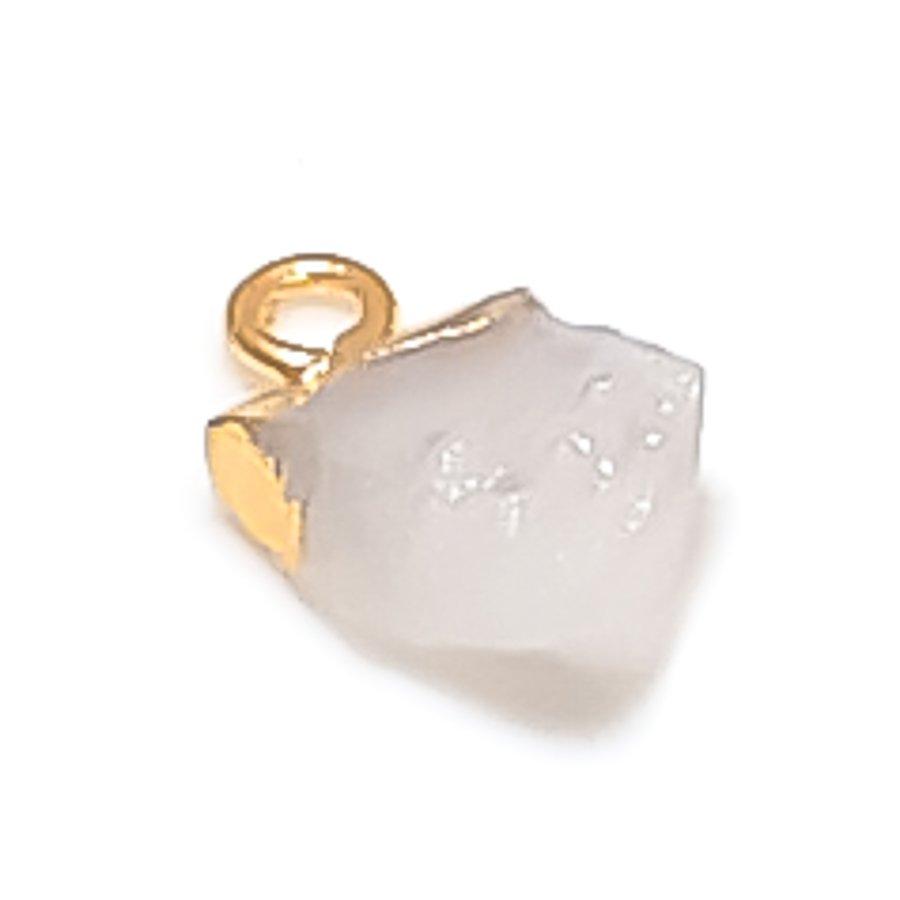 

Natural Rose Quartz Rough 925 Sterling Silver Jewelry Pendant 0.59 q3Y74