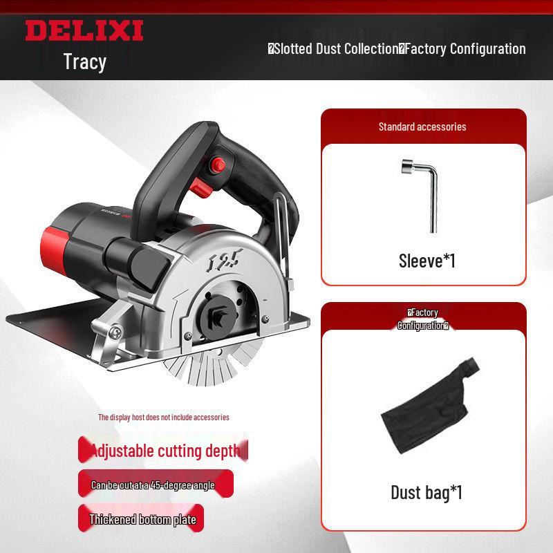 High-Power Multifunctional Handheld Electric Saw for Marble, Wood, Tile, Stone, Metal.