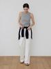 Kkomma Cmj36 Soft Ivory Bootcut Denim Pants
