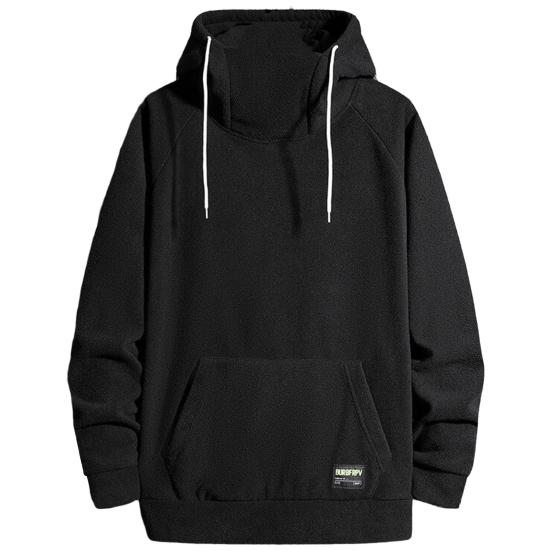 Luvtröja Termisk tröja med luva Plus Size Slitstark hösthuvtröja för dagligt bruk