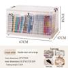 Foldable Transparent Plastic Storage Box