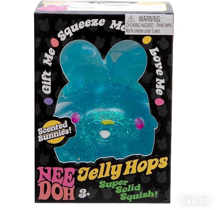 

1-3Pcs Schylling Needoh Sensory Fidget Stress Relief Squishy Rabbit Anti-Anxiety Rabbit Squeeze Object For Focus Population