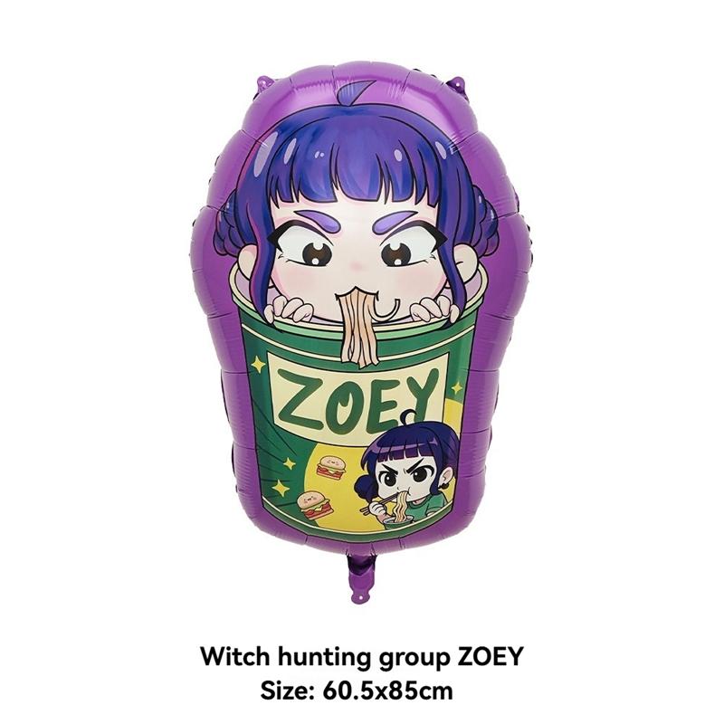 Anime Movie Kpops Demons Hunte Balloon Foil Balloons Set Game Balloons Set Kids Baby Shower Birthday Party Decor Supplies Gifts