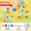 3D Geometric Bead Building Blocks: Educational Toy for Kids' Creativity