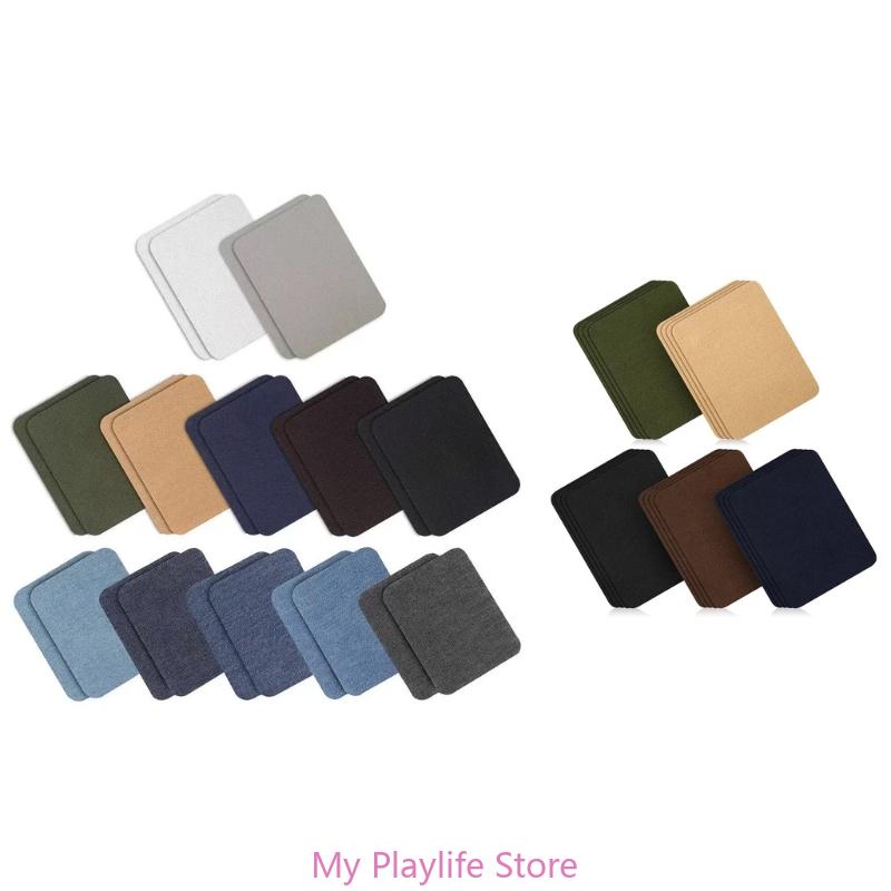20/24 Pcs Iron-On Repair Patches for Jeans Jackets and Bag Self-Adhesive Repair Patches Denims Patches Jeans Patches