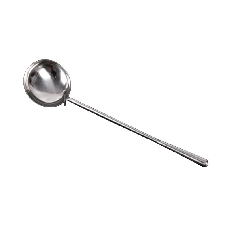 

Large Stainless Steel Short Handle Serving Spoon