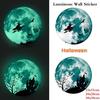 Glowing In The Dark Wall Glass Sticker Halloween Decoration Decals Luminous Home Ornaments