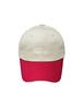 Tueseupis Two-Tone Ball Cap (Ivory-Red)