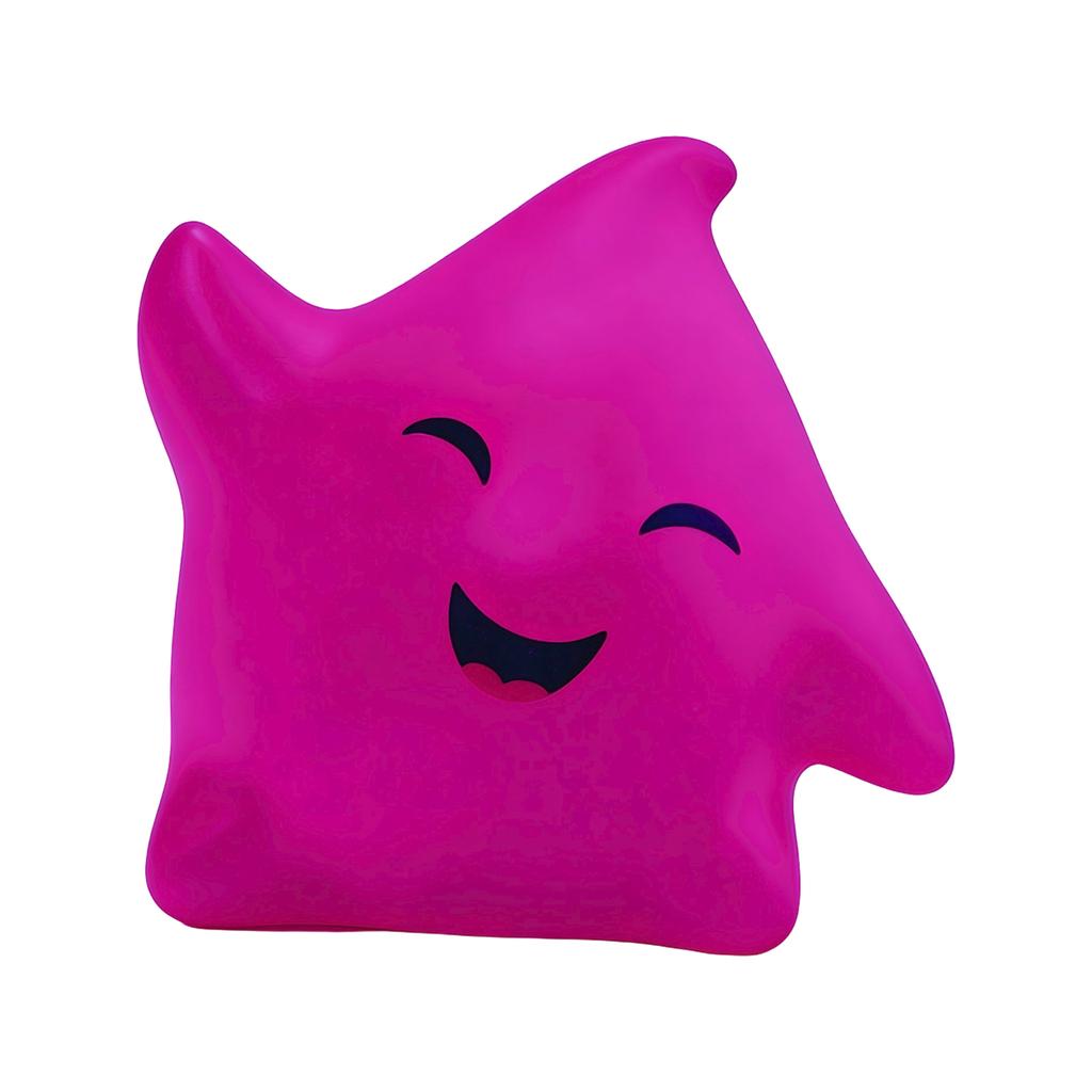 3D Printed Star Shaped Popcorn Bucket with Built-In Light Feature Battery Not Included Suitable for Movie and Event Use Durable Plastic Material