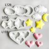 Food Grade Silicone Cloud Candy Mold for Cupcakes and Baby Showers Party Treat Chocolate and Candy Baking Mould