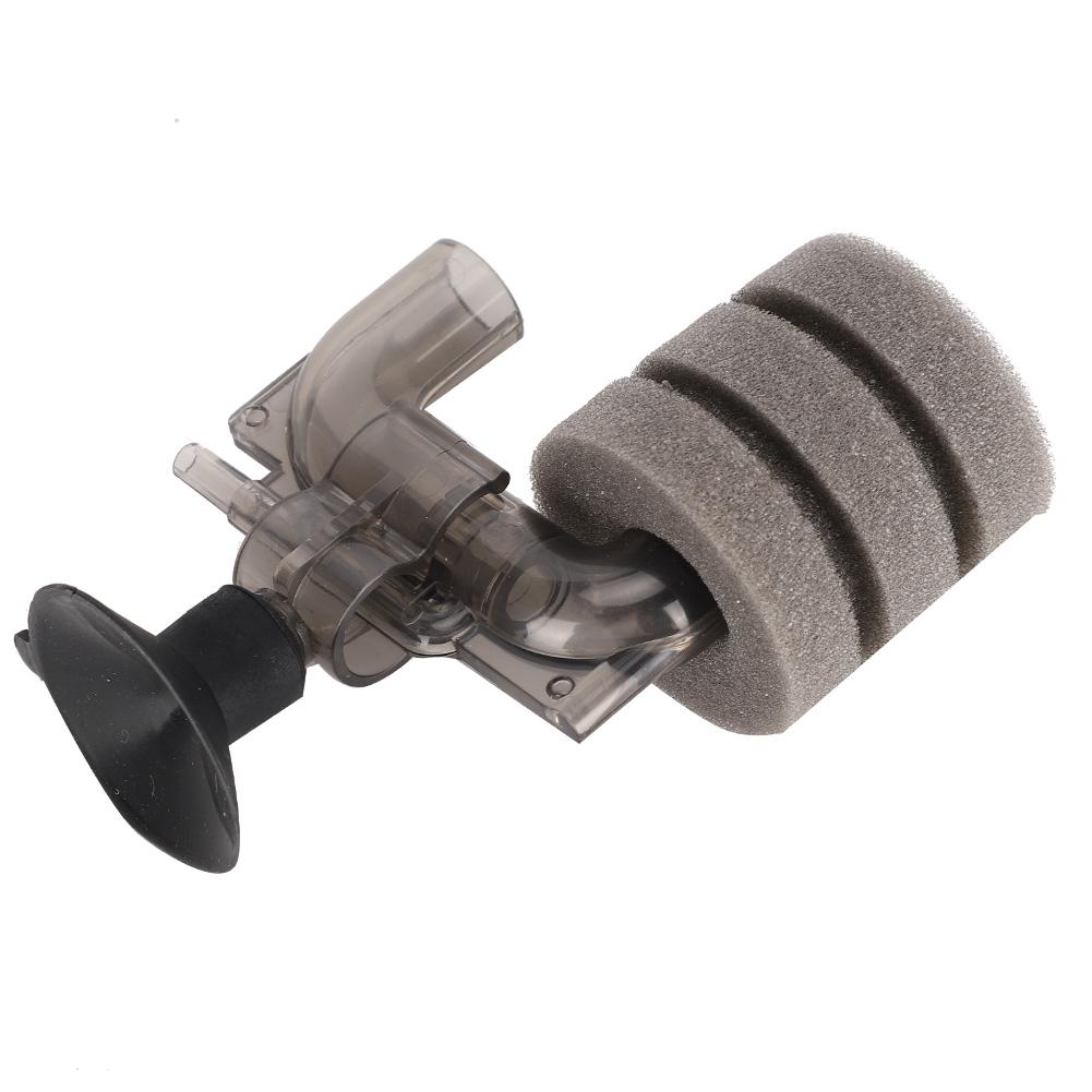 Plastic Sponge Gray Aquarium Mini Increasing Oxygen Pneumatic Filter Fish Tanks Oxygenation Filtration Equipment