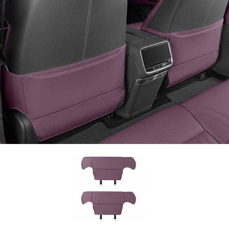 For Xiaomi SU7 2026 Rear Seat Leather Anti Kick Protection Pad Interior Accessories