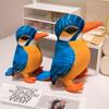 Cute simulation woodpecker doll plush toy bird doll home living room ornament boy soothing doll