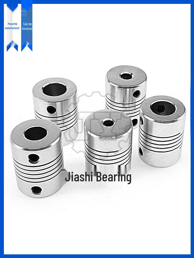 Flexible Aluminum Alloy Engraving Machine Coupling for Encoder D19L25, Sizes: 3/4/5/6/6.35/7/8/10