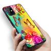 Schöne Schmetterling Telefon Fall Für Samsung Galaxy A12 A02S A22 A32 A52 A72 A71 A51 A41 A31 A21 A11 A50 A70 a10S A20S Schwarz Abdeckung