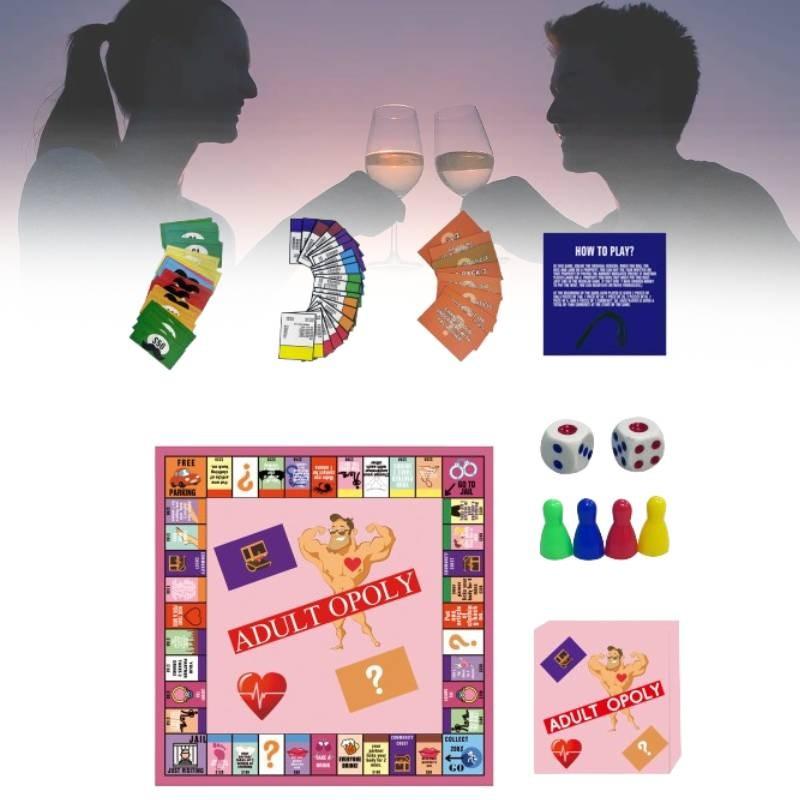 Lustiges und fesselndes Brettspiel für Paare für romantische Date-Nächte zu Hause