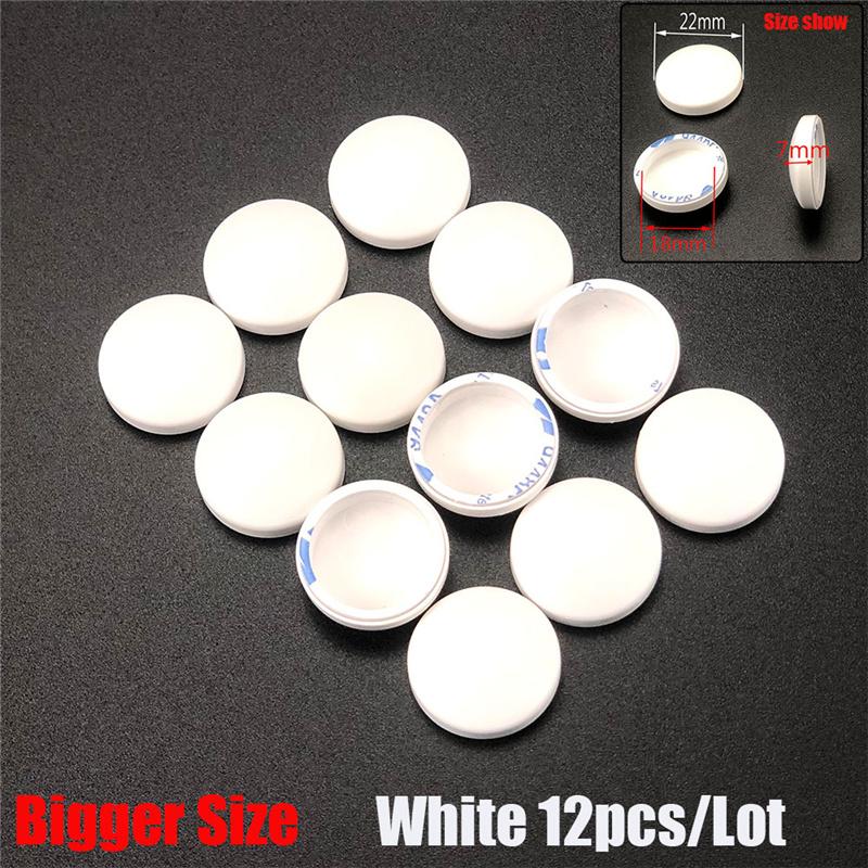 12pcs Car Door Lock Screw Protector Cover For Tiguan Polo Passat CC Golf Teramont EOS Scirocco Sharan Fox Ameo Arteon C-Coupe