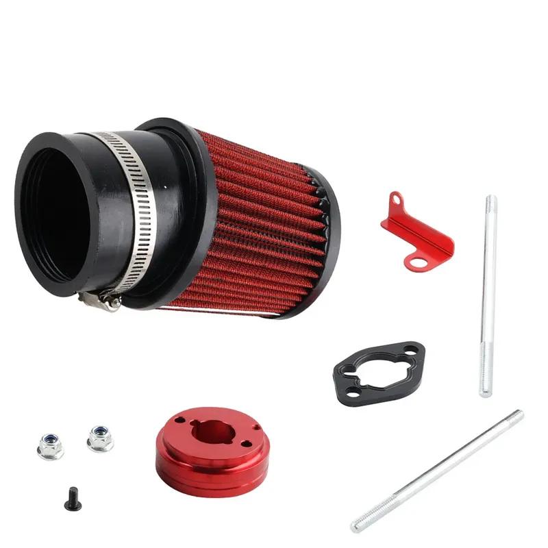 Motorteile Lufteinlass Luftfilter-Kit Für Go-Karts & Mini-Bikes 6,5 PS Honda-Klon GX160 GX200 Go-Kart Predator 212cc