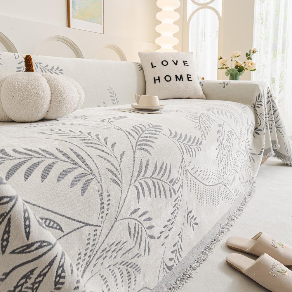 Sofa Towel Sofa Cover Towel All-Inclusive Four Seasons Universal Pastoral Sofa Slipcover Household Sofa Protective Cover
