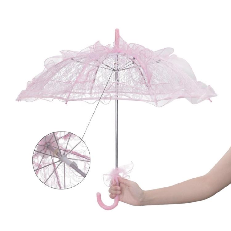 Jedinečné krajkové dekorativní deštníky, více barev, pro pódiová vystoupení, Halloween