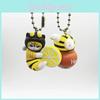 Mofusand Bee Cat Pvc Mini Action Figure Model Collectible Keychain Kids Gift