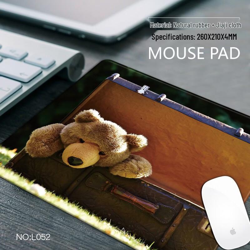 Fumade Ergonomic Cloth Mouse Pad with Wrist Rest