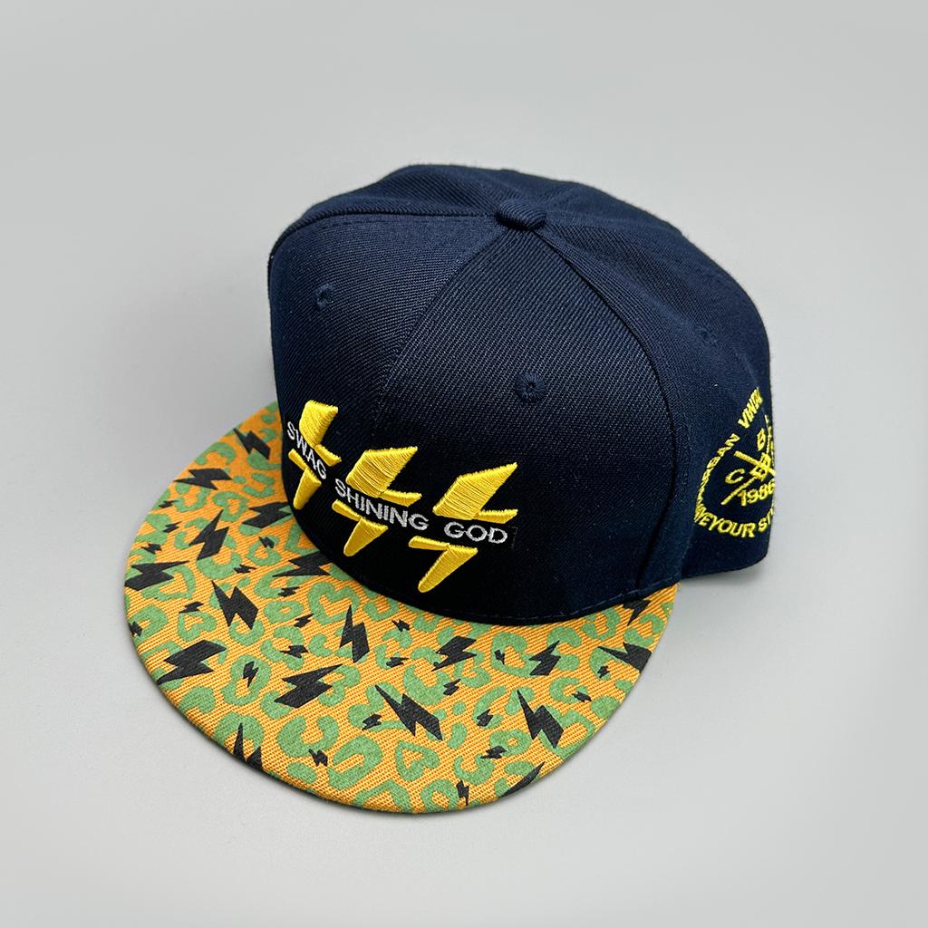 Flat Brim Embroidered Letters 1947 Pattern Baseball Cap Men'S And Women'S Sunshade Color Matching Hip-Hop Hat