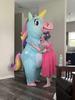 Unicorn Rainbow Inflatable Costume for Christmas & Halloween Parties