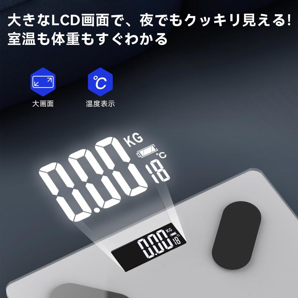 Miraitech Body Composition 16 Measurement Battery Smartphone No Body Fat High Slim Japanese Language Support App Scale, Counts, Operated,