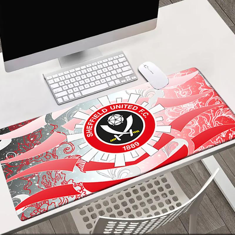 Sheffield Team Crest   Mouse Pad Office Desk Mat, Gaming Mouse Pad Mousepad, Keyboard pad,Heavy-Duty Non-Slip Rubber Backing, Gift