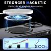 For iPhone 12 Pro Max Kickstand Magnetic Case Compatible with MagSafe