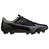 Mizuno Alpha Laced AG FG Artificial Turf Non-Slip Durable Soccer Shoes Men Soccer Shoes Black P1GA236501